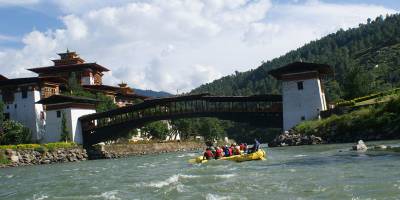 River Rafting in Punakha